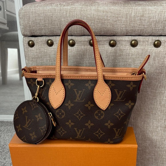 Louis Vuitton Neverfull BB peony strap - Picture 5 of 11